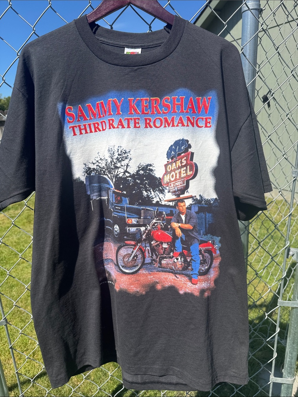 Vintage 94 Sammy Kershaw 'Third Rate Romance' Graphic Concert Tee